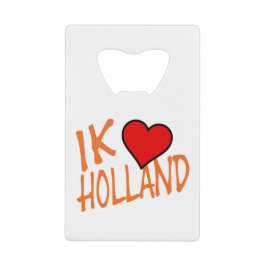Ik Heart Holland ou sur le bouchon en poids