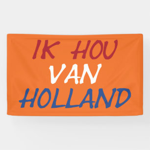 Ik Hou Van Holland überlagern oder abonnieren Banner