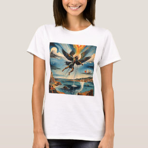 Ikarus fällt T-Shirt