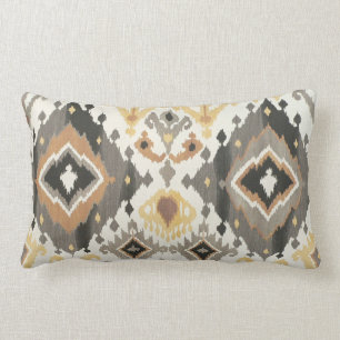 Ikat Akzentlumbar-Kissen Lendenkissen