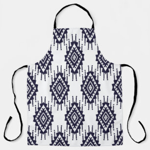 Ikat Boho Aztec Textile Motif Schürze