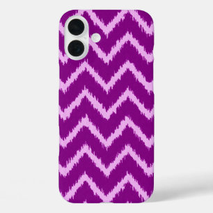 Ikat Chevrons - Amethyst lila und leicht orchid title_seo2