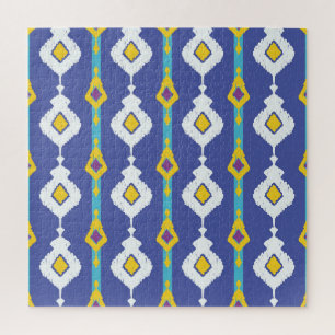 Ikat, ein nahtloses ethnisches Muster.