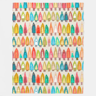Ikat Fleecedecke