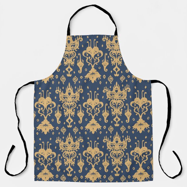 Ikat geometric folklore ornament. Oriental damask  Schürze (Vorderseite)