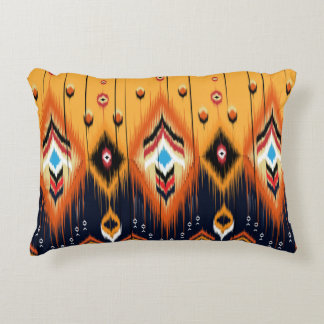 Ikat geometric folklore ornament. Tribal ethnic te Dekokissen