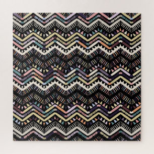 Ikat geometrische Folklore, Stammesaztemuster.