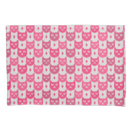 Ikat ikat rosa Muster Kissenbezug