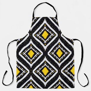 Ikat-Muster ethnischer Stamm-textilen amerikanisch Schürze