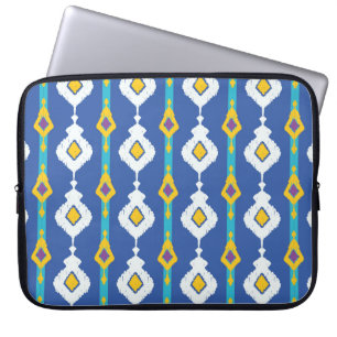 Ikat-nahtloses Muster  Laptopschutzhülle