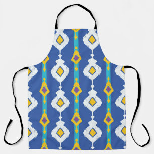 Ikat-nahtloses Muster  Schürze