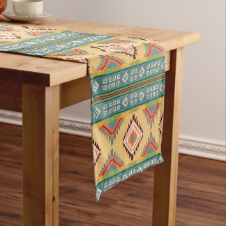 Ikat Navajo Design  Kurzer Tischläufer