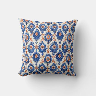 Ikat Pattern Fabric Kissen