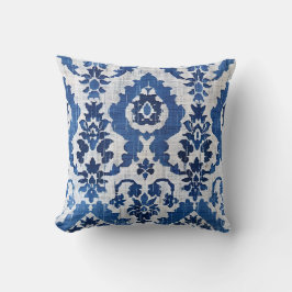 Ikat Pattern Fabric Kissen