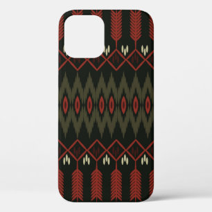 ikat Pattern. Geometrisches nahtloses Ornament. et Case-Mate iPhone Hülle
