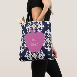 Ikat rosa Apple Lehrer Tasche