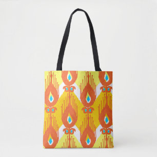 Ikat-Stoffmuster Tasche