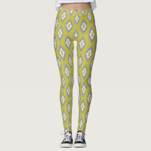 Ikat Vintage-Muster Leggings
