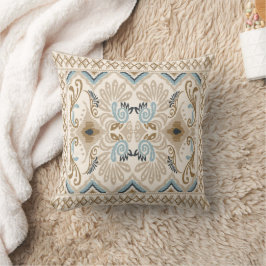 Ikat Zickzack Paisley Kissen
