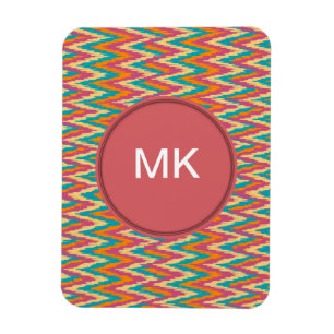 iKat Zigzag Design Gewürzfarben Magnet