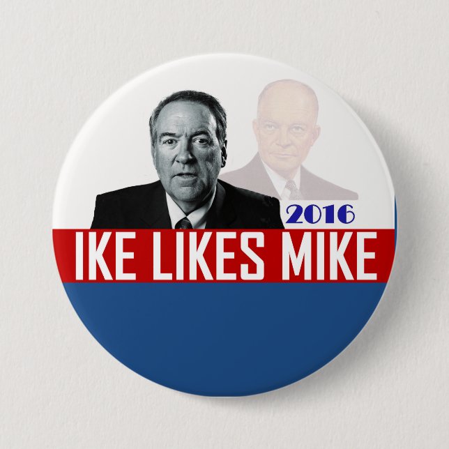 Ike mag Mike Button (Vorderseite)