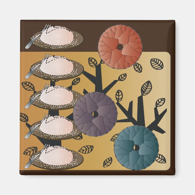 Ikea Kitchen Cakes Magnet (Vorne)