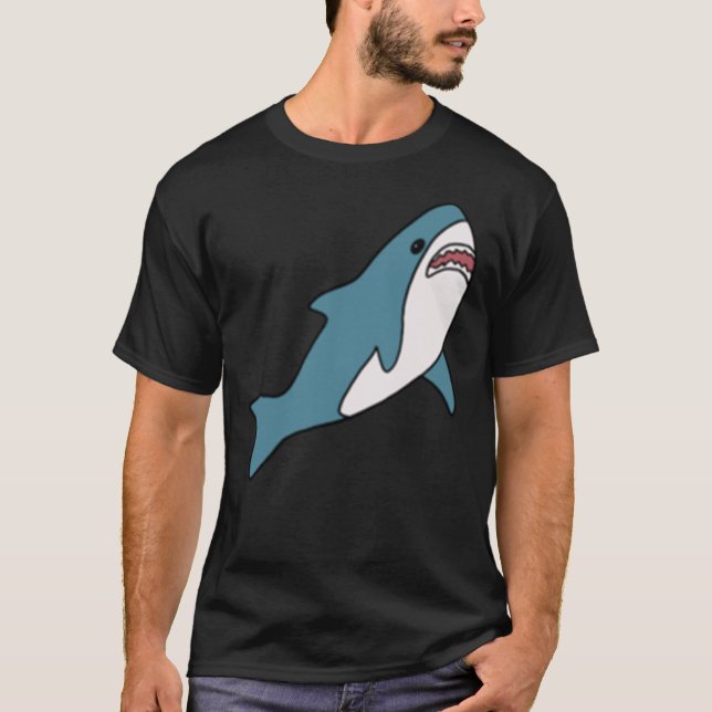 IKEA Shark (Blahaj) Klassischer T - Shirt (Vorderseite)