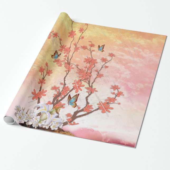 Ikebana-Ausstellung Geschenkpapier (Ungerollt)