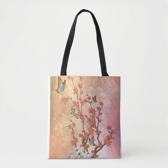 Ikebana-Ausstellung Tasche (Vorderseite)