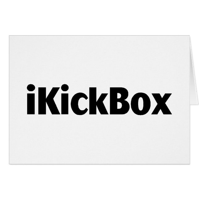 iKickBox (Devant horizontal)