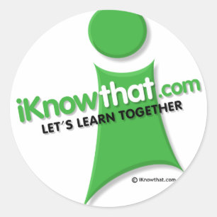 iKnowthat.com Logo Stickers