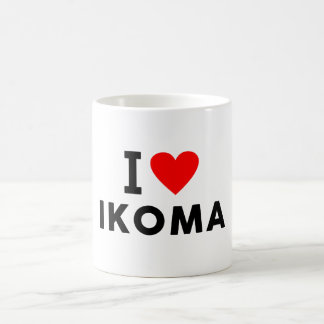 Ikoma Japan Liebesstadt Herz gefällt Reisen Kaffeetasse