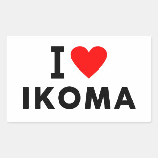 Ikoma Japan Liebesstadt Herz gefällt Reisen Rechteckiger Aufkleber