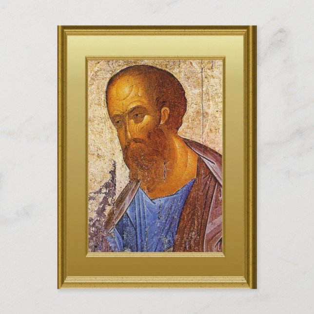 Ikon von St. Peter Postkarte (Vorderseite)