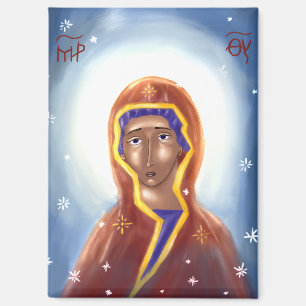 Ikone der Mutter Gottes Magnet