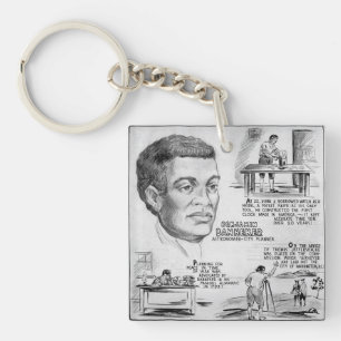 Ikone der schwarzen Geschichte: Benjamin Banneker, Schlüsselanhänger