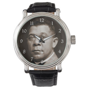 Ikone der schwarzen Geschichte: Booker T. Washingt Armbanduhr