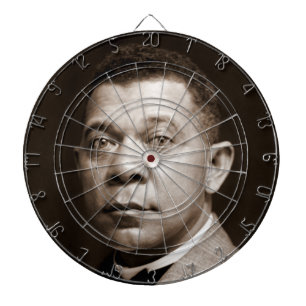 Ikone der schwarzen Geschichte: Booker T. Washingt Dartscheibe