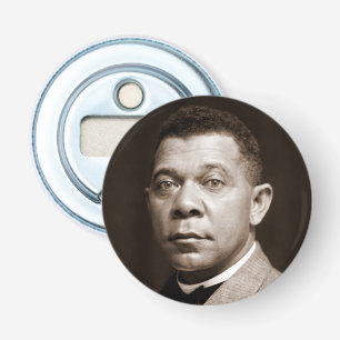 Ikone der schwarzen Geschichte: Booker T. Washingt Flaschenöffner