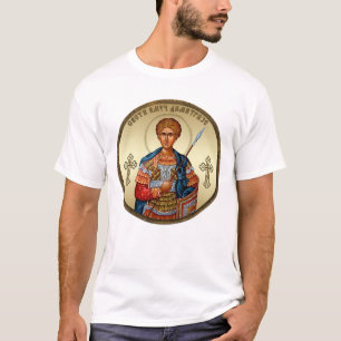 Ikone des Heiligen Demetrius von Saloniki T-Shirt
