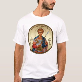 Ikone des Heiligen Demetrius von Saloniki T-Shirt