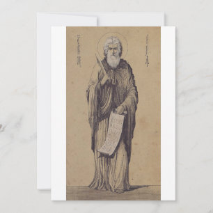 Ikone des Heiligen Propheten Elija Heilige Kunst Einladung