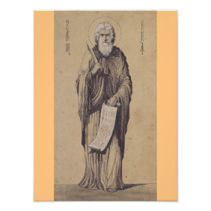 Ikone des Heiligen Propheten Elija Heilige Kunst Fotodruck