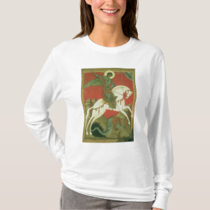 Ikone von St George und von Drachen T-Shirt