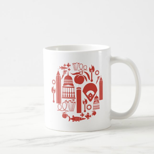 Ikonen Atlantas Georgia Kaffeetasse (Rechts)
