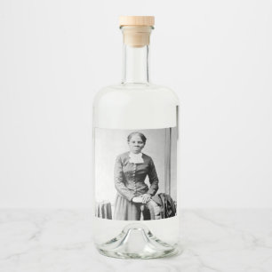 Ikonen der schwarzen Geschichte: Harriet Tubman, B Alkoholflaschenetikett