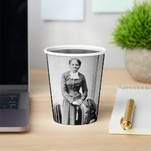 Ikonen der Schwarzen Geschichte: Harriet Tubman, B Pappbecher