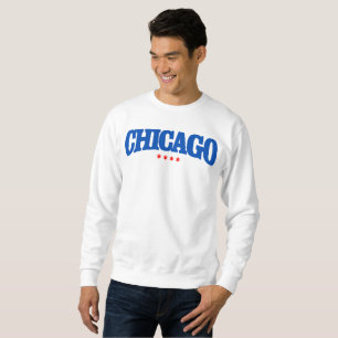 Ikonenhafter Chicago roter Stern Chicagos, die Sweatshirt
