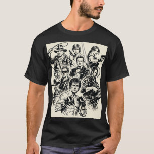 "Ikonische Filmhelden T-Shirt-Umrisse." T-Shirt