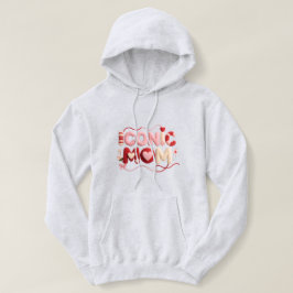 Ikonische Mom-Faux-Yarn-Style-Hoodie – Cozy Damen Hoodie